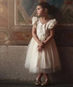 TRISH SCULLY HOME BIANCA DRESS IVORY