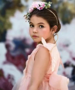 TRISH SCULLY HOME CHRISTIANA FLORAL HEADBAND