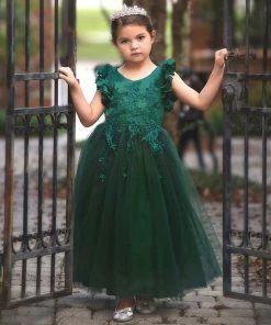 TRISH SCULLY BIANCA GOWN EMERALD