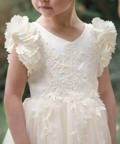 TRISH SCULLY BIANCA GOWN IVORY