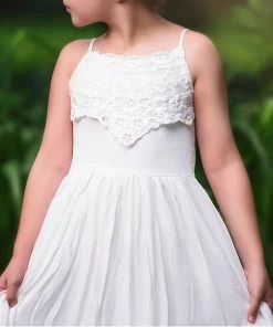 TRISH SCULLY ALEXANDRA MAXI DRESS WHITE