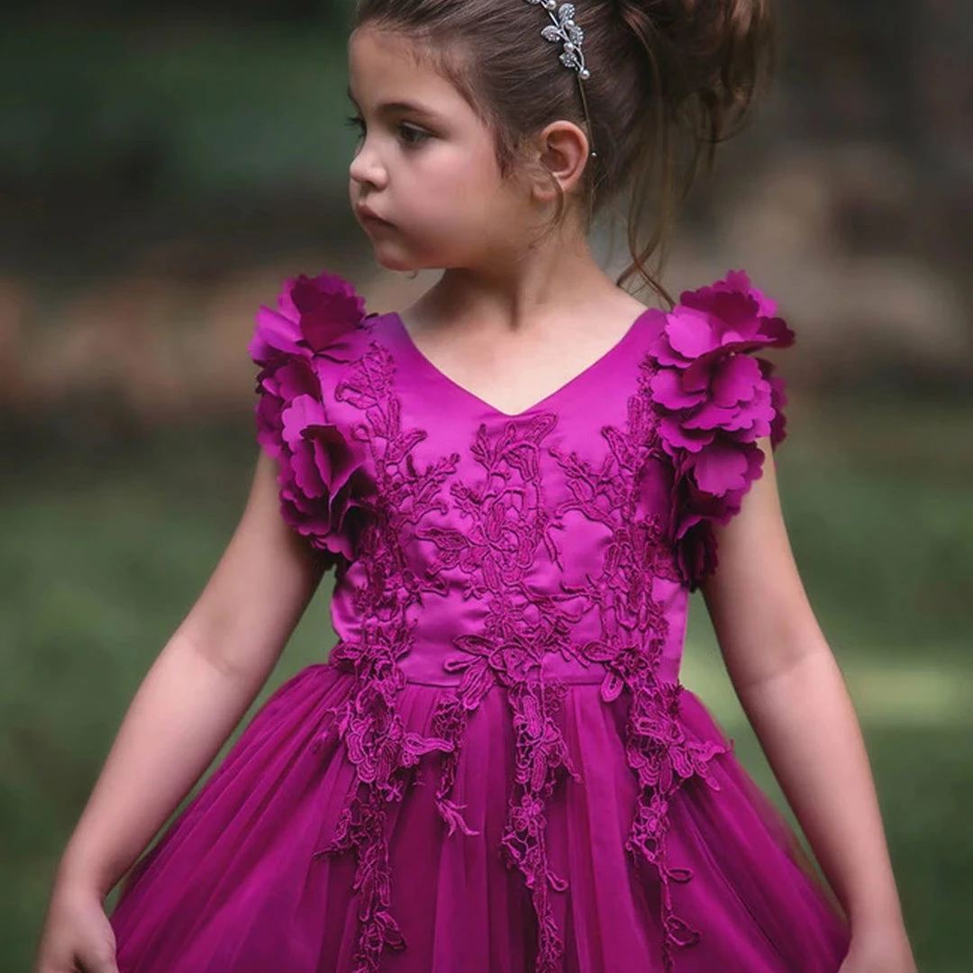 TRISH SCULLY BIANCA GOWN ORCHID GIRLS 5 TRISH SCULLY BIANCA GOWN ORCHID GIRLS