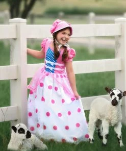 TRISH SCULLY BO PEEP GOWN & BONNET SET