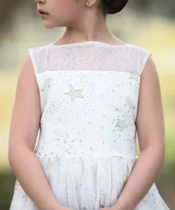 TRISH SCULLY HOME ANTOINETTE GOWN WHITE