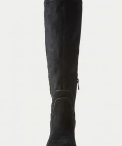 TRISH SCULLY ELEANOR SUEDE BOOT BLACK 22 TRISH SCULLY ELEANOR SUEDE BOOT BLACK