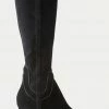 TRISH SCULLY ELEANOR SUEDE BOOT BLACK