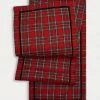 TRISH SCULLY ROYAL STEWART TARTAN TABLE RUNNER HOME
