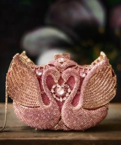 TRISH SCULLY EL FLAMENCO PAVE CLUTCH