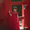 TRISH SCULLY GIOVANNA GOWN CRIMSON Girls 2T-6