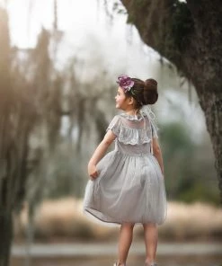 TRISH SCULLY Spring/Summer 2022 GIOVANNA DRESS SILVER