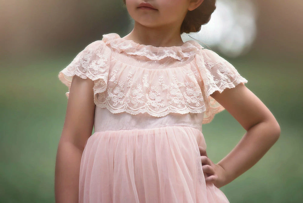 TRISH SCULLY GIOVANNA GOWN PINK GIRLS 6 TRISH SCULLY GIOVANNA GOWN PINK GIRLS