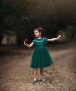 TRISH SCULLY GIOVANNA DRESS EMERALD