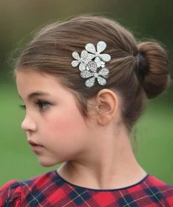 TRISH SCULLY A TRIO OF FLOWERS 3PC. FLOWER CLIP SET Accessories