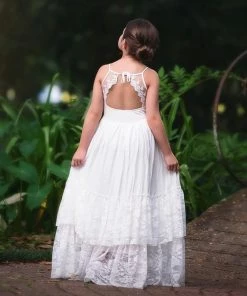 TRISH SCULLY ALEXANDRA MAXI DRESS WHITE