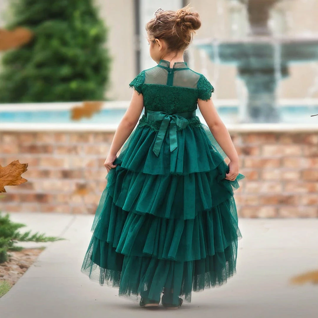 TRISH SCULLY ARIANA GOWN & BELT SET EMERALD 6 TRISH SCULLY ARIANA GOWN & BELT SET EMERALD