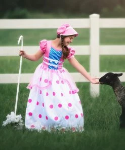 TRISH SCULLY BO PEEP GOWN & BONNET SET