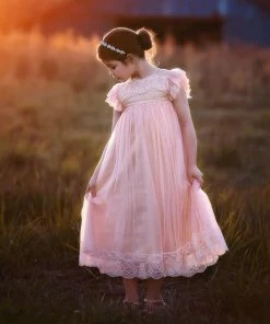 TRISH SCULLY ADRIANA DRESS PINK