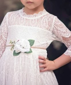 TRISH SCULLY HOME BELLA RAFAELA GOWN & BELT SET WHITE 13 TRISH SCULLY HOME BELLA RAFAELA GOWN & BELT SET WHITE