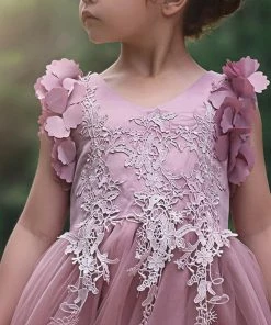 TRISH SCULLY BIANCA GOWN ROSE