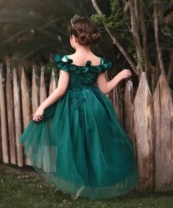 TRISH SCULLY BELLE GOWN EMERALD