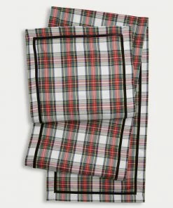 TRISH SCULLY HOME STEWART TARTAN TABLE RUNNER