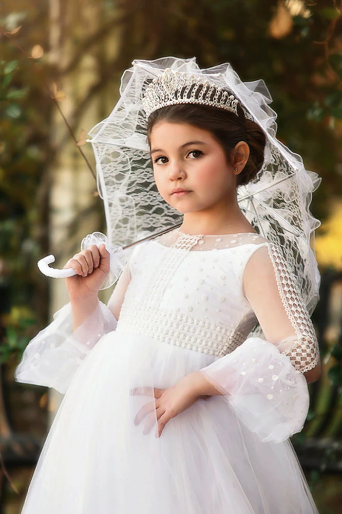 TRISH SCULLY HOME PIPER LACE PARASOL WHITE Accessories 3 TRISH SCULLY HOME PIPER LACE PARASOL WHITE Accessories