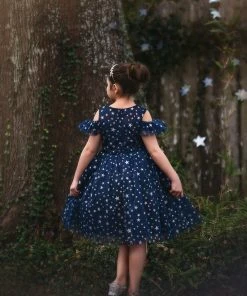 TRISH SCULLY ETOILE DRESS NAVY