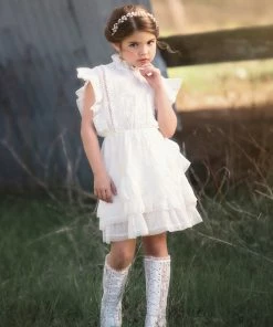 TRISH SCULLY Shop All Girls Apparel GRAMERCY BOOT WHITE