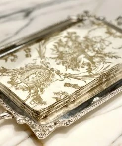 TRISH SCULLY SILVER PLATED CLARENCE TRAY HOME