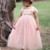 TRISH SCULLY GIOVANNA GOWN PINK GIRLS