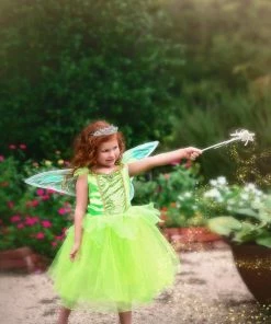 TRISH SCULLY Dress Up ENCHANTED FAIRY DRESS & WING SET