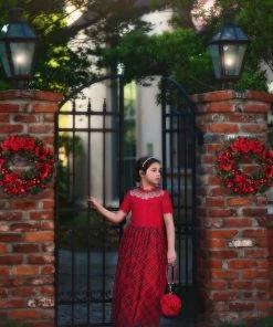 TRISH SCULLY HOME Spring/Summer 2022 HARMONY GOWN STEWART TARTAN