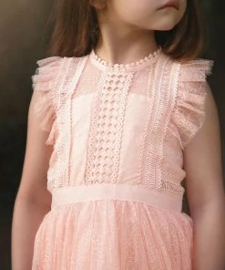 TRISH SCULLY HOME CLARISSA DRESS PEACHY PINK 11 TRISH SCULLY HOME CLARISSA DRESS PEACHY PINK