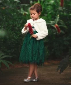 TRISH SCULLY HOME Spring/Summer 2022 BELLA RAFAELA DRESS & BELT SET-EMERALD