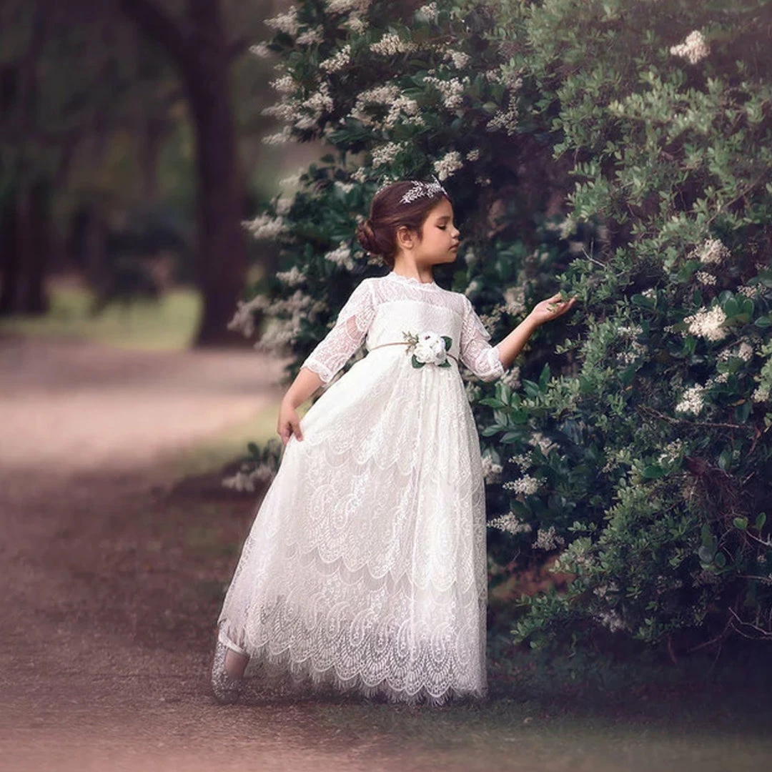 TRISH SCULLY HOME BELLA RAFAELA GOWN & BELT SET WHITE 4 TRISH SCULLY HOME BELLA RAFAELA GOWN & BELT SET WHITE