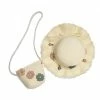 TRISH SCULLY DAISY HAT & PURSE SET IVORY Accessories