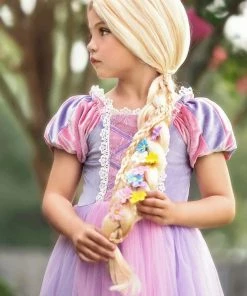 TRISH SCULLY BLONDE BRAIDED WIG Dress Up