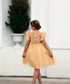 TRISH SCULLY MILLY DRESS SPARKLING CHAMPAGNE