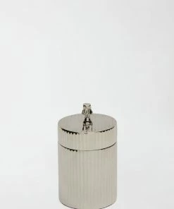 TRISH SCULLY SILVER PLATED WREN VOTIVE BOX