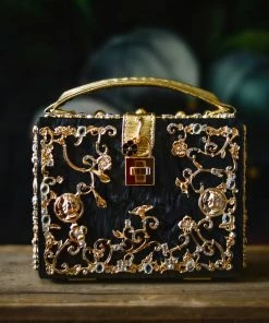 TRISH SCULLY ALIBASTER SPARKLING ACRYLIC PURSE 7 TRISH SCULLY ALIBASTER SPARKLING ACRYLIC PURSE