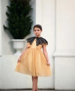 TRISH SCULLY HOME HENRIETTA JEWELED CAPE BLACK