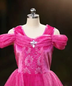 TRISH SCULLY HOME Women's Dress-Up PINK PRINCESS GOWN FOR WOMEN