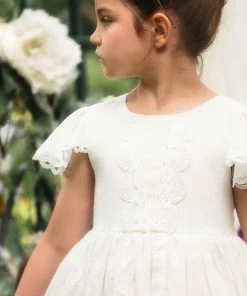 TRISH SCULLY ELLA GOWN WHITE GIRLS