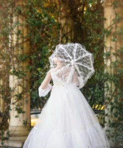 TRISH SCULLY JOSEPHINE GOWN WHITE