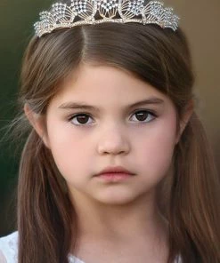 TRISH SCULLY Accessories PALLADIAN TIARA GOLD