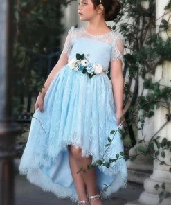 TRISH SCULLY AINSLEY GOWN SKY GIRLS