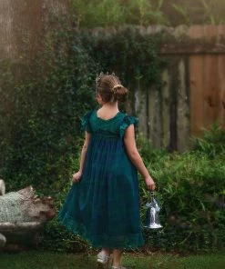 TRISH SCULLY ADRIANA DRESS BLACK WATCH TARTAN Spring/Summer 2022