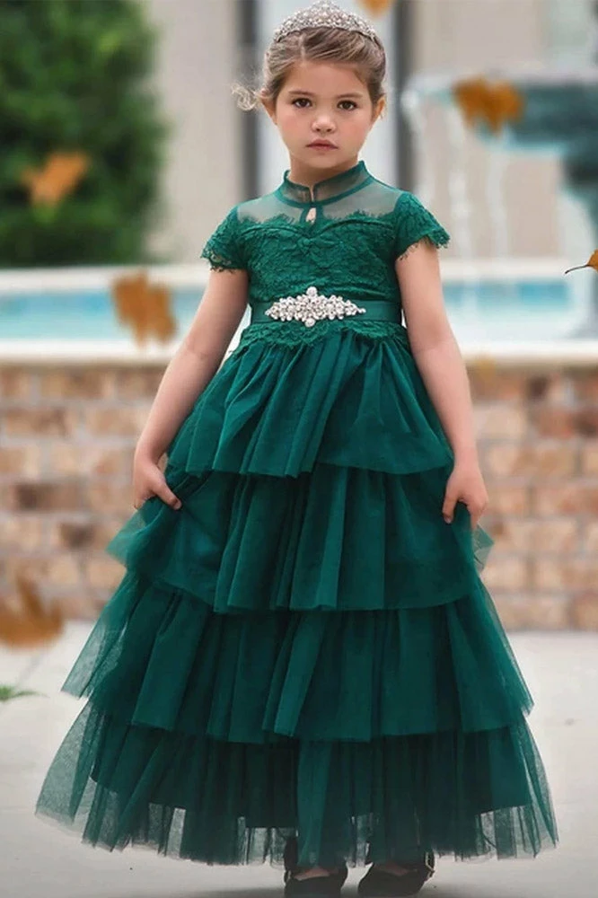 TRISH SCULLY ARIANA GOWN & BELT SET EMERALD 3 TRISH SCULLY ARIANA GOWN & BELT SET EMERALD