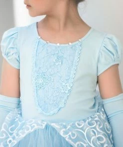 TRISH SCULLY HOME PRINCESS ADELINE GOWN & GLOVES SET BLUE Dress Up 8 TRISH SCULLY HOME PRINCESS ADELINE GOWN & GLOVES SET BLUE Dress Up