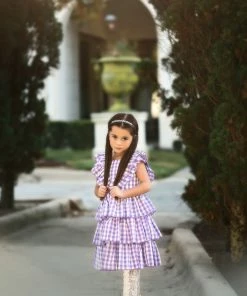 TRISH SCULLY HOME Summer Wedding Guest MAIZY DRESS LAVENDER